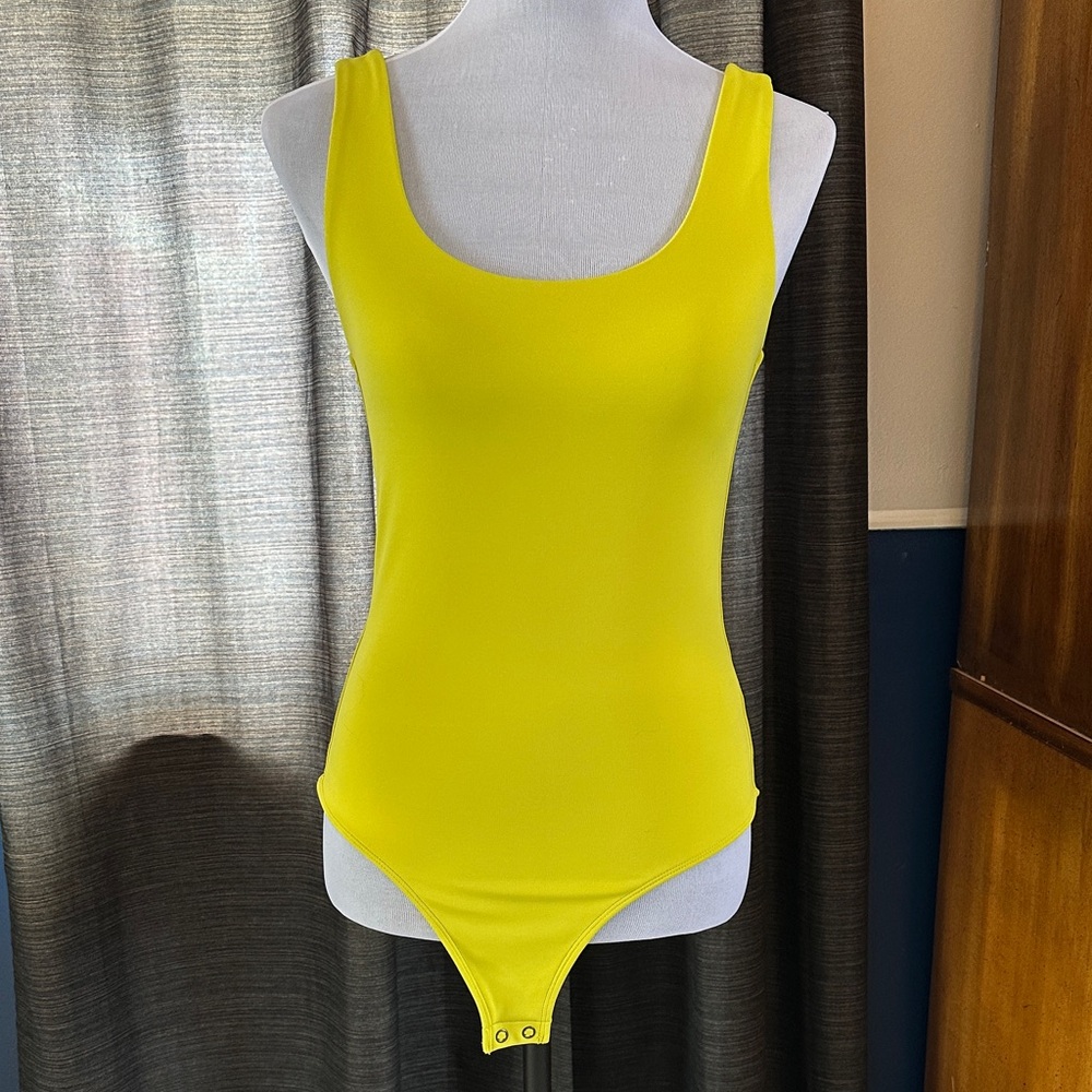 Express Bright Yellow / Green Bodysuit